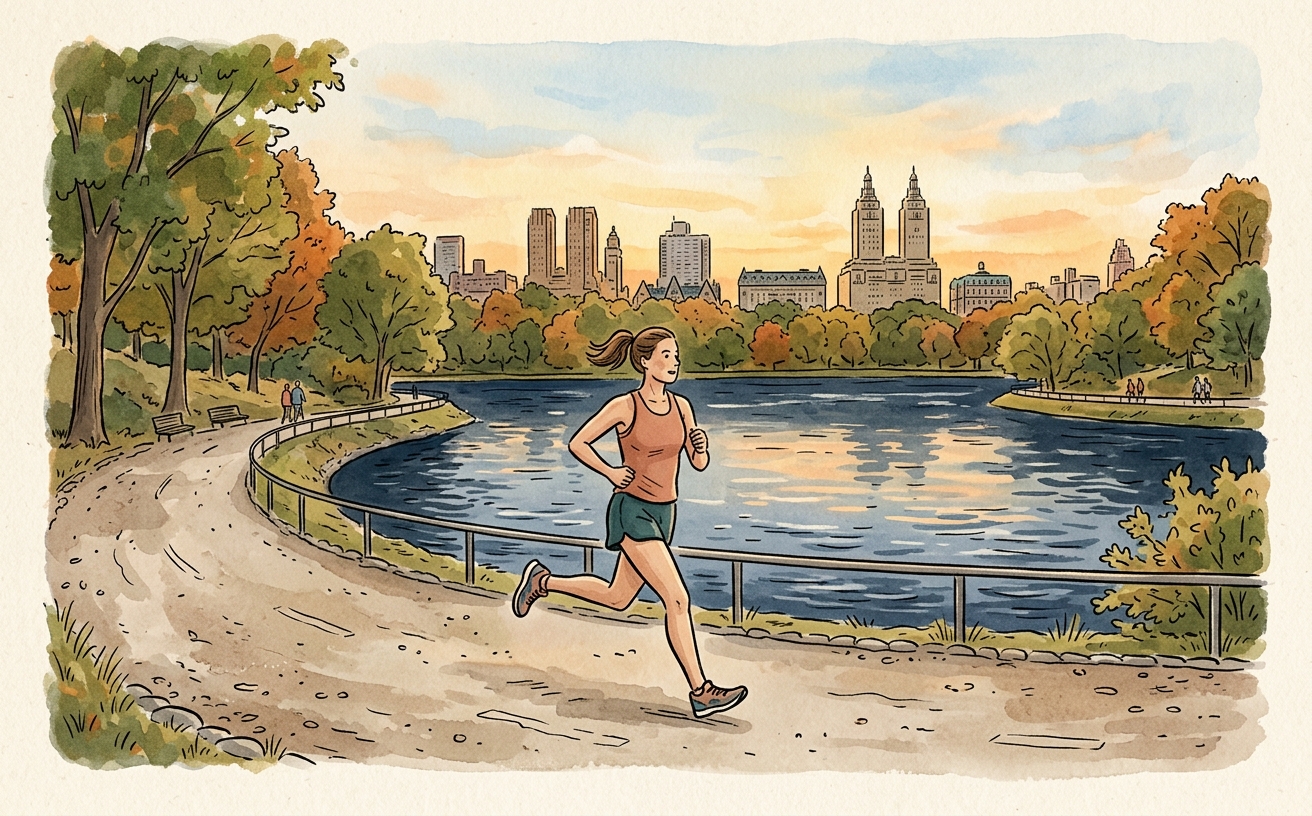 NYRR Open Run at Astoria Park