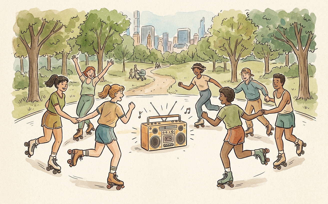 Central Park Skate Circle